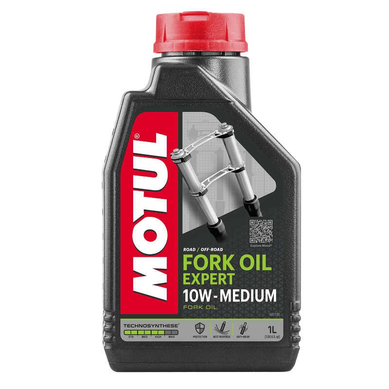 Motul 10W Expert Semi Synthetic Motorcycle Fork Oil (1 Litre)